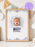 Personalized Wishes for Baby Poster – Custom Photo & Text – Baby Shower Guestbook Keepsake with Bible Verse